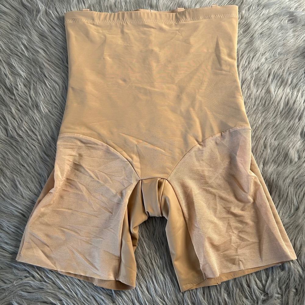 HoneyLove SculptWear SuperPower Short‎ Women's Size 2X Sand Shapewear Sculpting